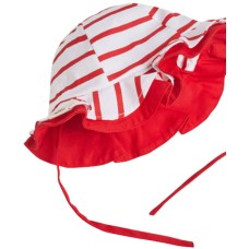 Παιδικό καπέλο Mayoral διπλής όψης  κόκκινο-λευκό 
