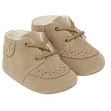 Beige Mayoral Hug Slipper with laces
