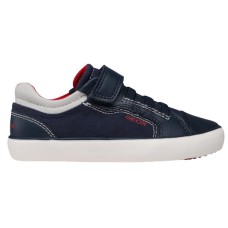 Casual-Sneaker Geox shoe dark blue with scratches