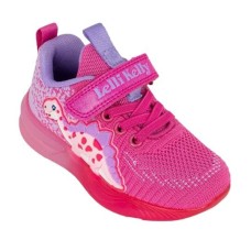 Fuchsia Lelli Kelly sneakers with scratches and lights