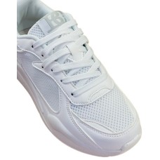 Αθλητικά Zak shoes λευκό με κορδόνια