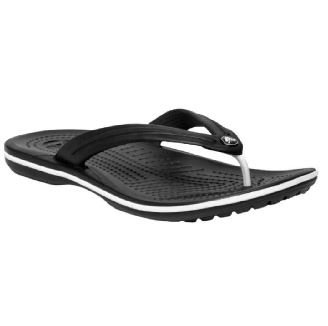 Crocs beach flip flops black