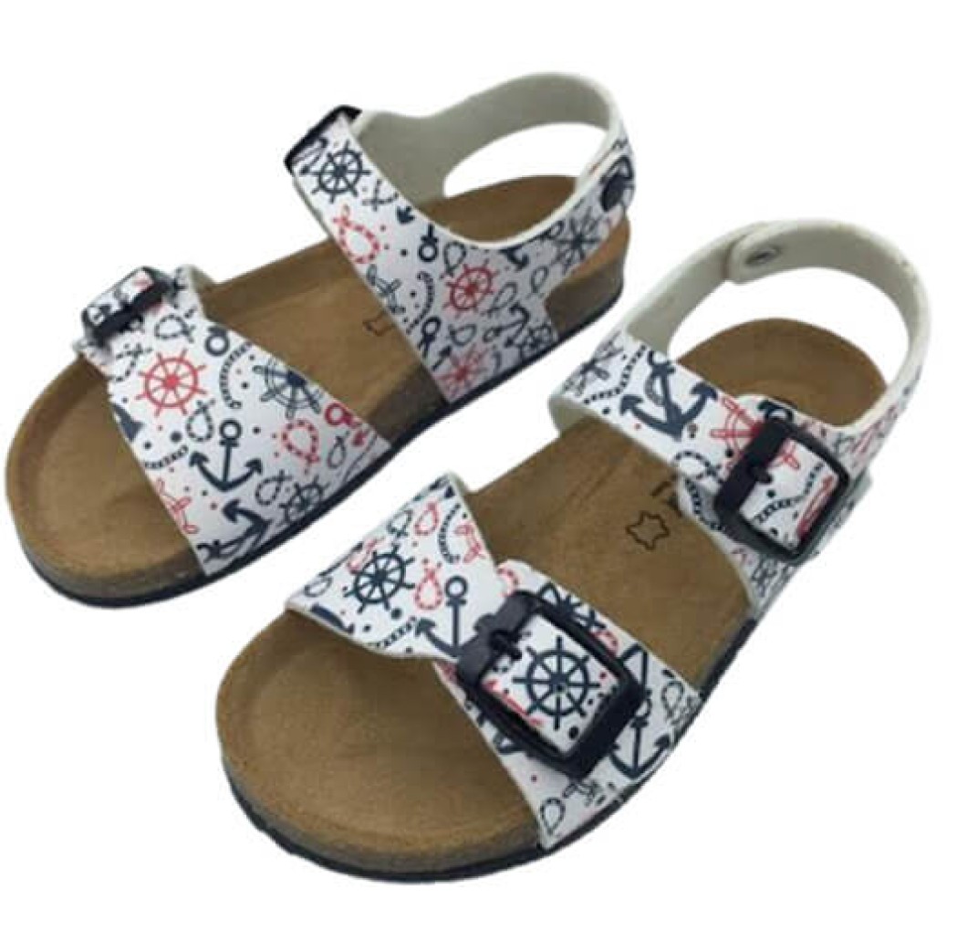 Childrenland white sandal with buckle
