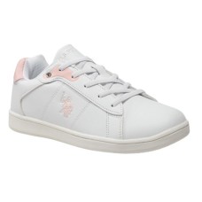 Sports-Sneakers Polo white with laces