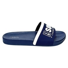 Cubanitas blue beach slippers