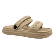 Cubanitas beige beach slippers