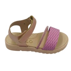 Purple Ricco sandal with scratches