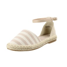 Exe Kids beige espadrille sandal with buckle