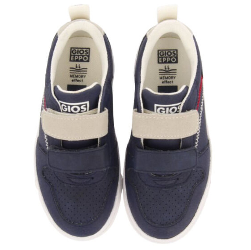Παπούτσι sneakers Gioseppo μπλε με σκρατς