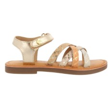 Gioseppo sandal gold with scratches