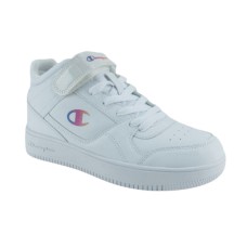 Champion sports boots white with scratches and laces