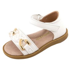 Smart Kids sandal white with scratches