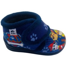 ANI blue children's slippers with scratches