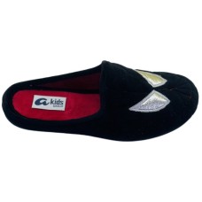 Children's slippers ANI black