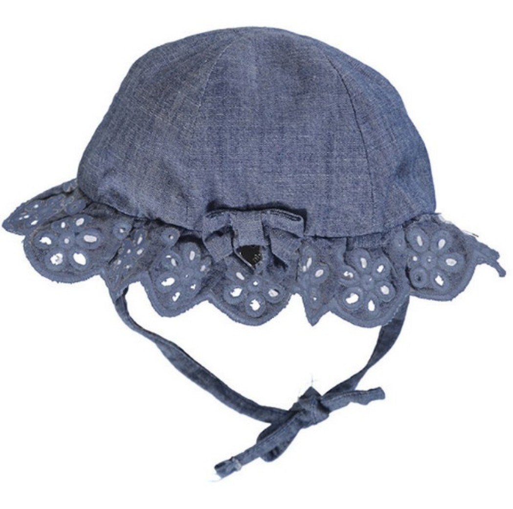 Παιδικό καπέλο για κορίτσια Mayoral μπλε τζιν 