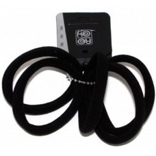 Hair bands RO-RO black set of 5 pieces (03-0017 BLACK)