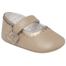 Mayoral Beige Cuddle Shoe with scratches