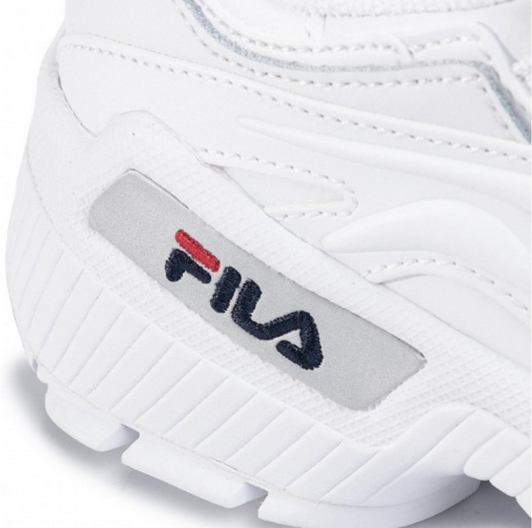 Sneakers Fila white with laces
