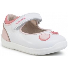 Children's Ballerina-toggle Mayoral white with scratches