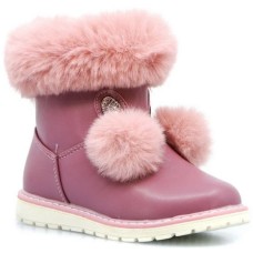 TOYITI pink boot with fur