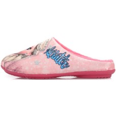 Children's slippers ANI fuchsia-pink